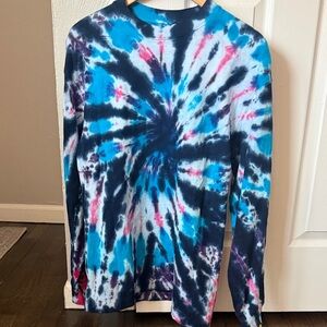 Yelabel Tie-Dyed Long Sleeve Shirt